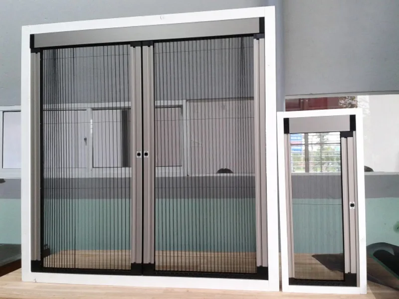Cửa Lưới Chống Muỗi Tự Cuốn Ngang