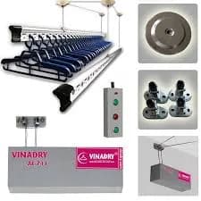 Giàn Phơi Bấm Điện Vinadry Ae-711 (new 2017)